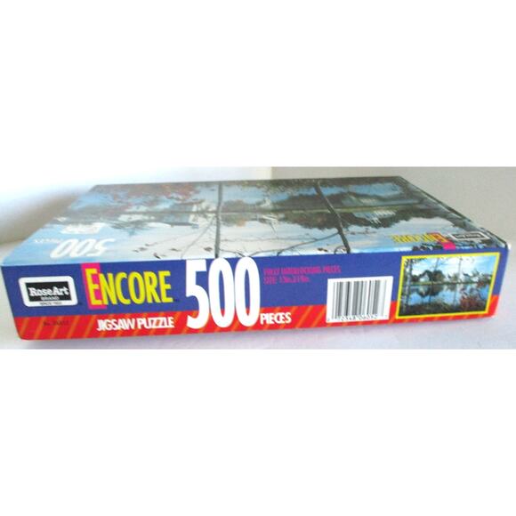 Rose Art Encore 500PC. Jigsaw Puzzle Marlow New Hampshire - Picture 4 of 6